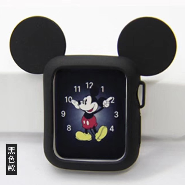 Funda protectora de reloj inteligente aplicable Apple watch Funda protectora de dibujos animados de Mickey iwatch9 para uso general