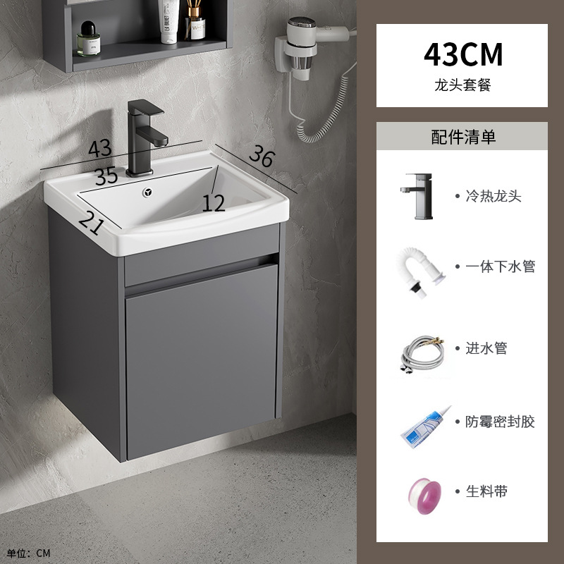 Mayorista espacio de aluminio tipo pared lavabo gabinete combinado cerámica baños de casa pequeña piscina lavabo hotel