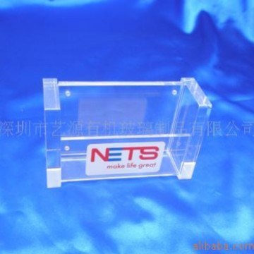 深圳厂家生产亚克力名片盒、压克力名片盒、亚咖叻制品、有机玻璃