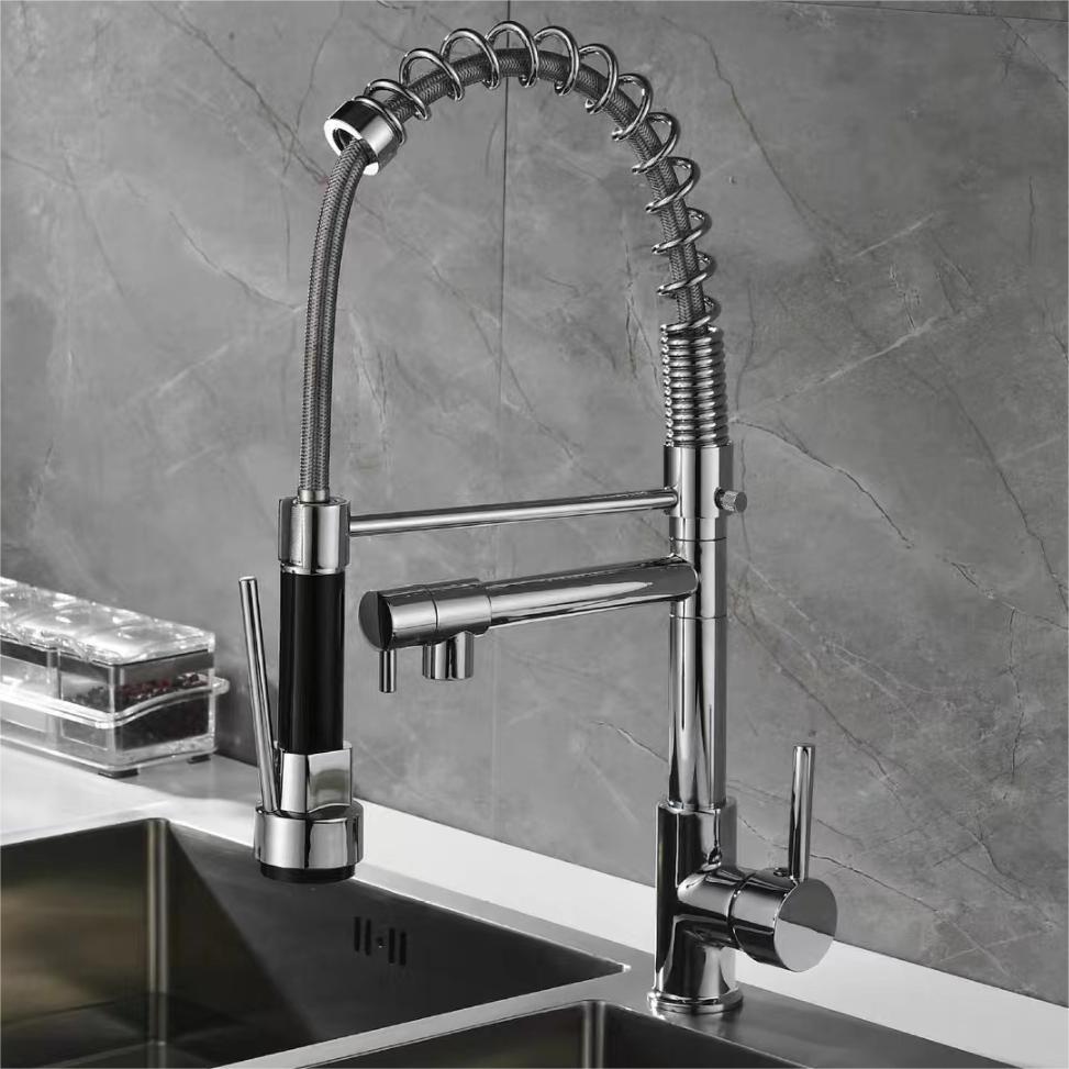 Purificación de agua de manantial de cobre giratoria caliente y fría doble control cocina vegetal cuenca multi-función grifo fregadero cuenca vegetal fregadero image 12
