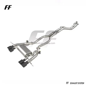 BMW M3/M4 G80/G82 M2 G87 S58 3.0T üçün bərabər uzunluqlu orta boru Z-Pipe ilə