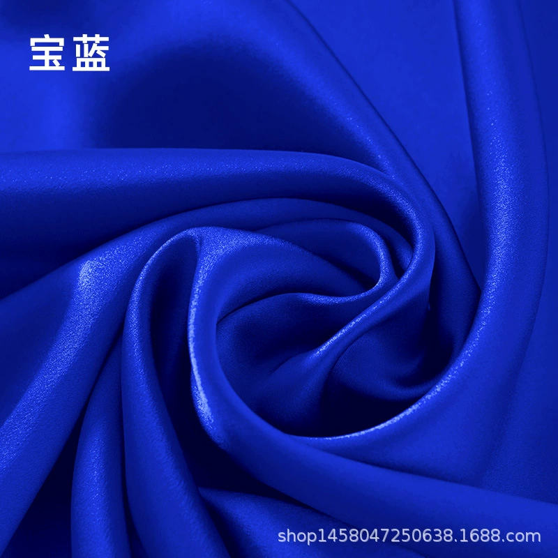 Silk fabric 100% mulberry satin, 114 cm width, 16 momme, plant‑dyed, wholesale multi‑color