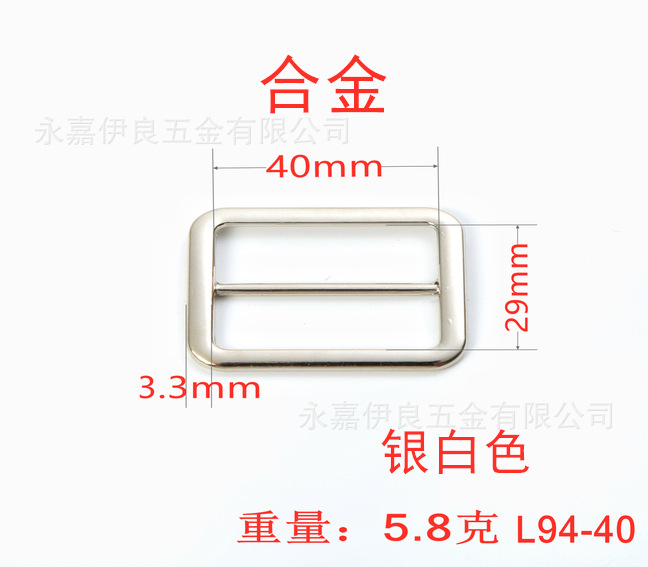 Venta directa de fábrica de hebillas metálicas en forma de D en stock, hebillas ajustables de acero inoxidable, nuevas hebillas de tracción, hebillas de tres niveles de cobre, hebillas de alambre de hierro. image 117