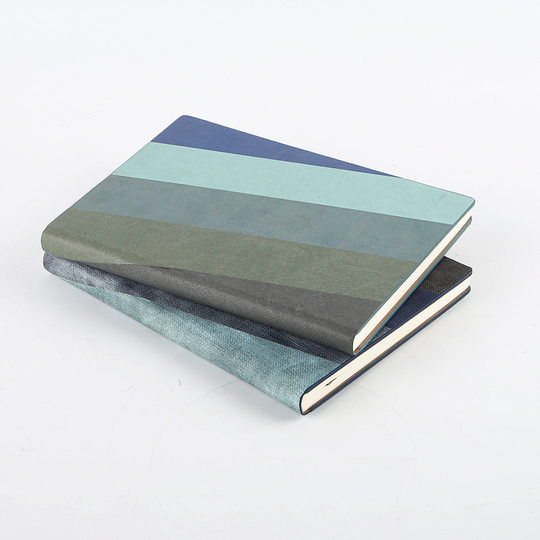 Factory custom leather notebook gift box suit PU leather business notepad office educational notebook wholesale