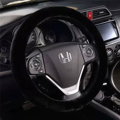 Brand, Non-Shedding, Non-Slip, Warm — Steering wheel cover - classic-style-black-other