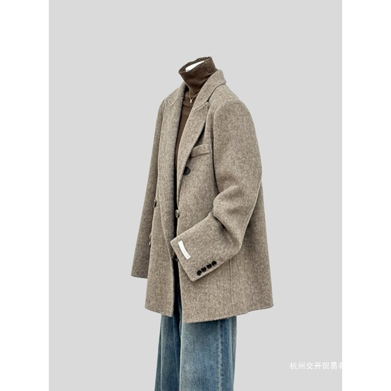 Wool Suit Woolen Coat for Women 2024 New Autumn and Winter Woolen Coat with Short Style