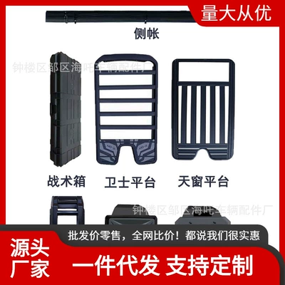 Small Backpack Car Luggage Side — Roof rack