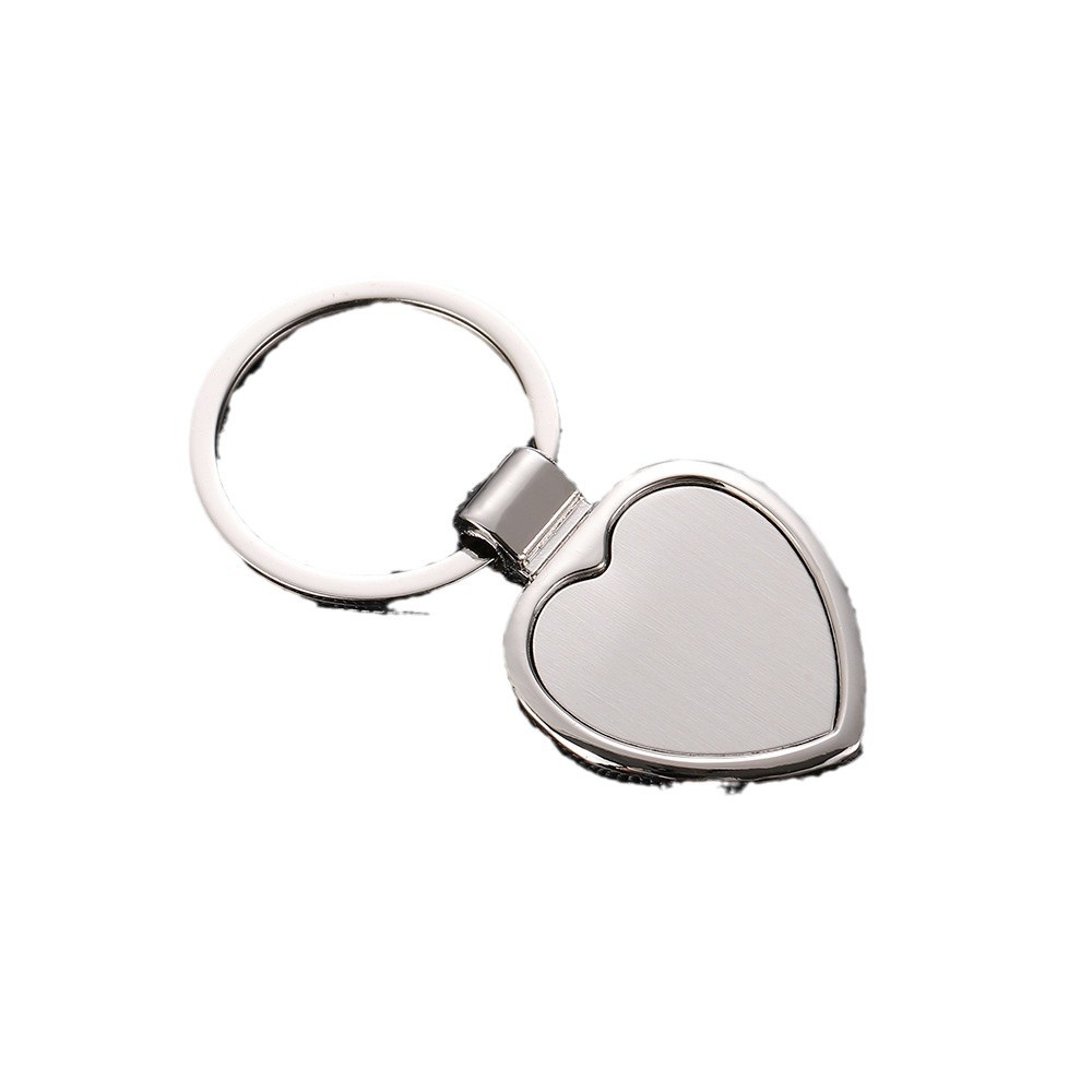 Llavero de metal en blanco marcado con láser, logotipo de letras, llavero de marca única, colgante, regalo promocional publicitario