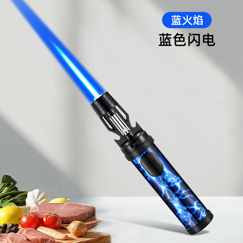 便携式酒开喷枪打火机户外多功能猛火艾灸雪茄喷枪烧烤点火枪批发|undefined