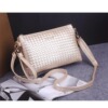 Bag strap, small clutch bag, fashionable woven one-shoulder bag, Korean style