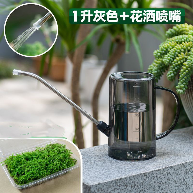 ステンレス製の長い口の花の水やりケトル、見栄えの良い家庭用花の水やりケトル、ポトス鉢植えの水やりガーデニングツール工場|undefined