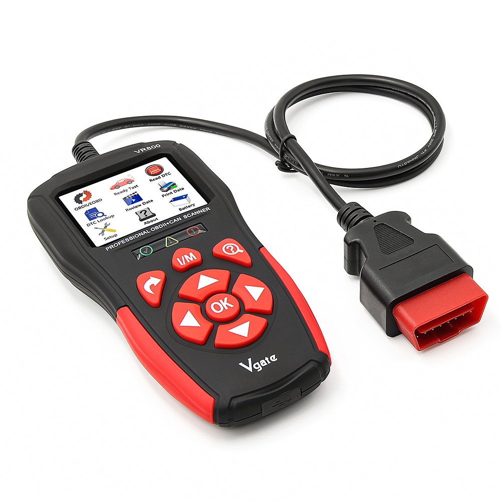 VR800 OBDII/CAN Diagnostic Tool, Automotive Battery Fault Diagnosis Tool, Automotive Battery Scanner