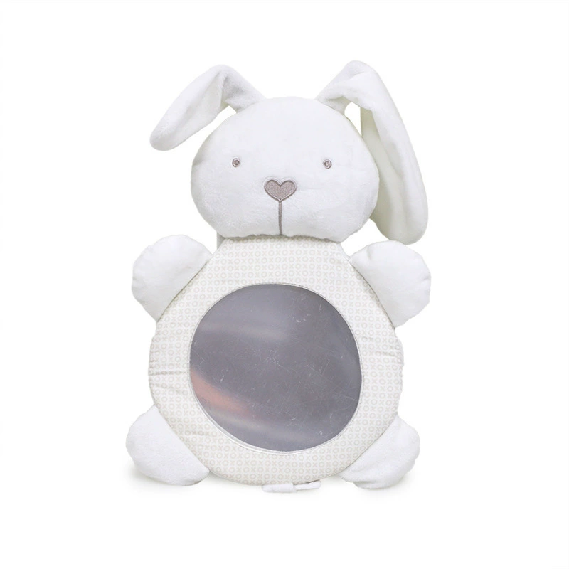 Distorting mirror, rear view mirror, cute doll, toy for bed for car