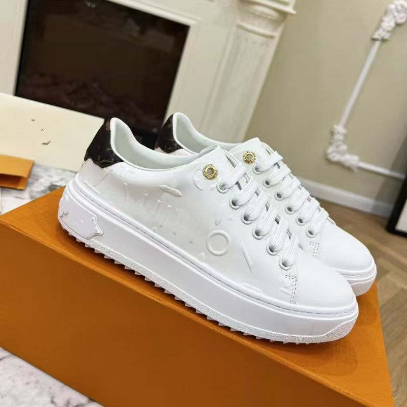 Nuevos zapatos transfronterizos de primavera y otoño con correa de cabeza redonda, zapatos blancos de impresión muffin, zapatos deportivos casuales, comercio exterior