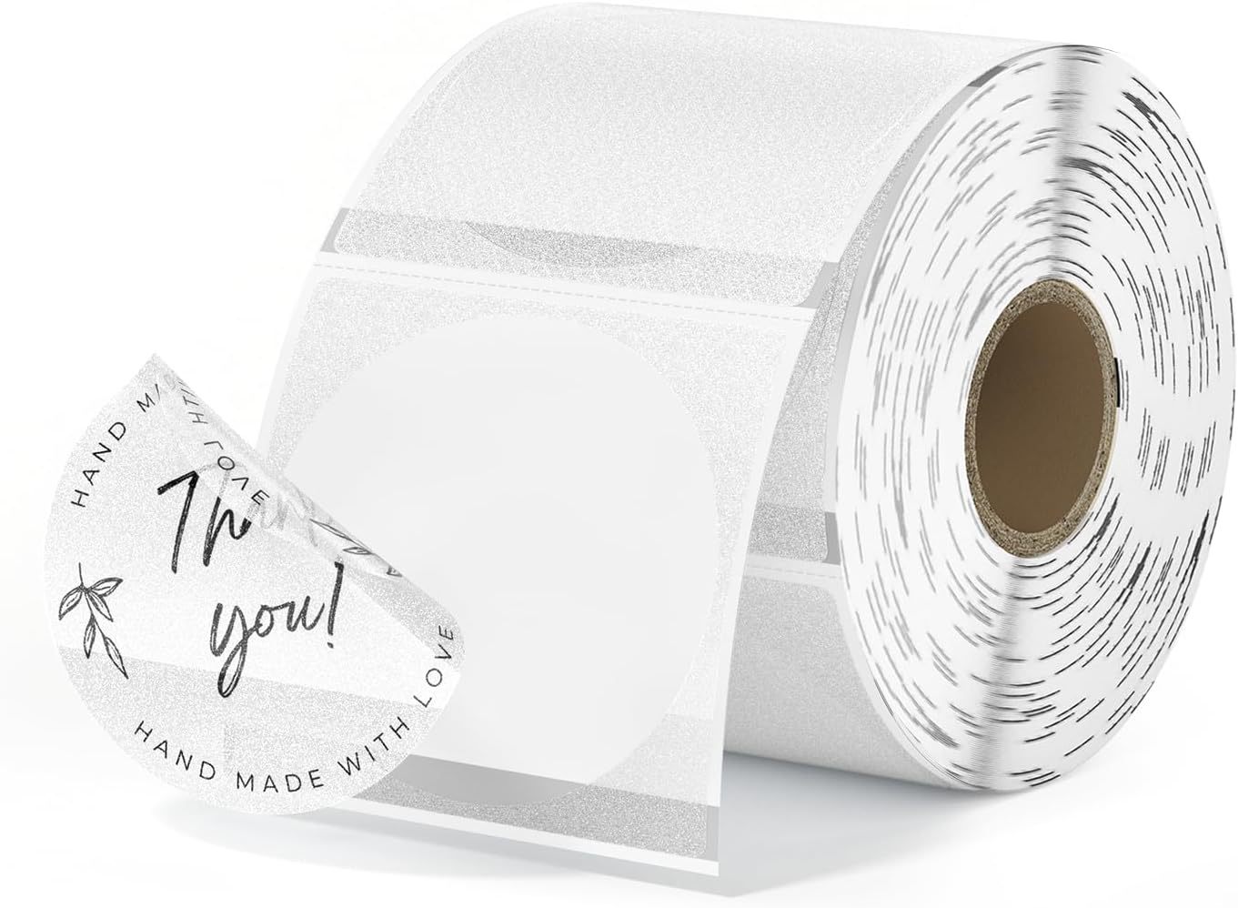 Etiqueta de plata láser térmica transfronteriza de Amazon Etiqueta adhesiva de sellado Etiqueta reflectante Etiqueta adhesiva impermeable holográfica Personalización image 17