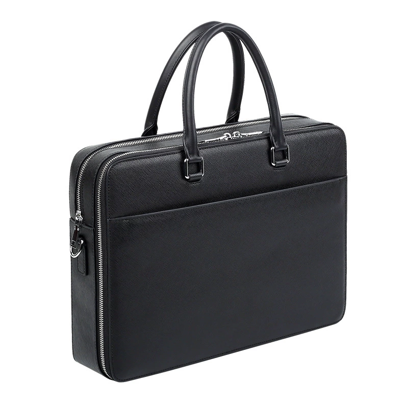 Fashionable trend capacious universal bag, genuine leather