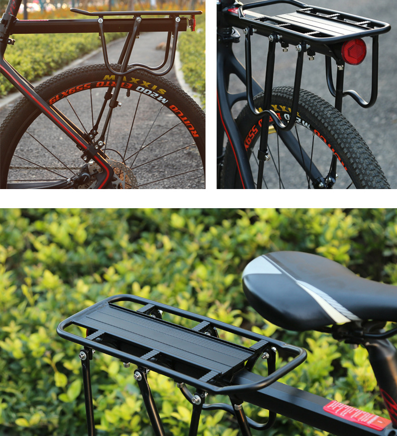 Suitable for Quick-Release Bicycle Rear Rack, Mountain Bike Rear Seat Rack, Tail Rack, Basket, Basket, Passenger Luggage Rack
