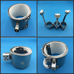 Injection molding machine ceramic heating ring extruder heating ring granulator stainless steel high temperature electric heating ring 220V