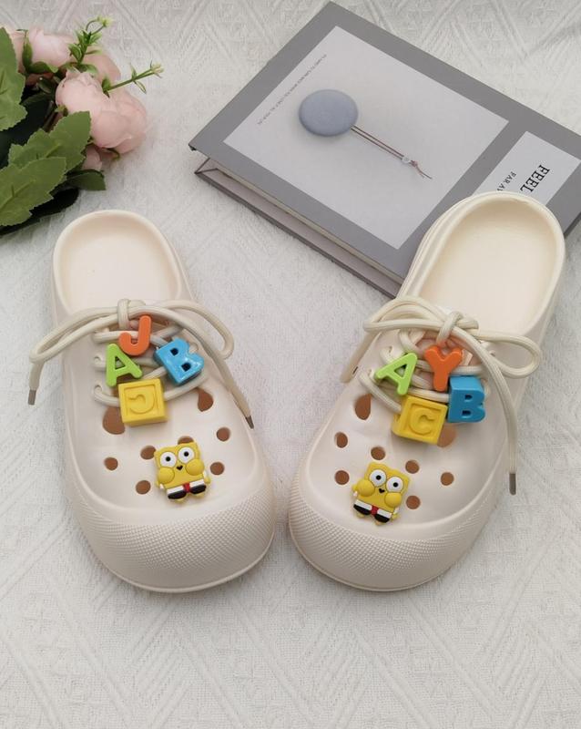漫画ブリケット子供の下駄 DIY 夏の新アクセサリー樹脂ジュエリー卸売アクセサリーかわいいファッション|undefined