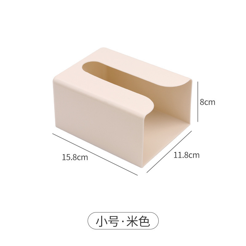 トイレリビングティッシュ箱穴なしキッチン引き出し箱家庭用レストラン寝室壁掛けティッシュ収納箱|undefined