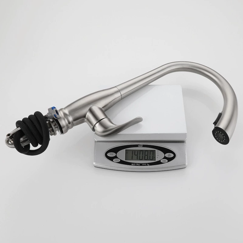 Customized stainless steel kitchen hidden pumping pumping water faucet balcony hand -sanitizer washing pots washing the dishwasher pond water tank faucet