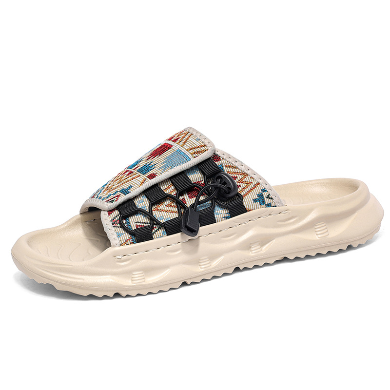 Zapatos de hombre invierno 2025 nuevo nicho Zhongshan impresión conchas zapatos planos deportivos casuales zapatos de moda versátiles