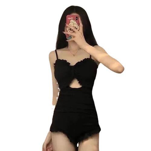 Swimsuit women's wholesale  new Korean ins one-piece sexy conservative belly-covering slimming fairy hot spring women's clothing