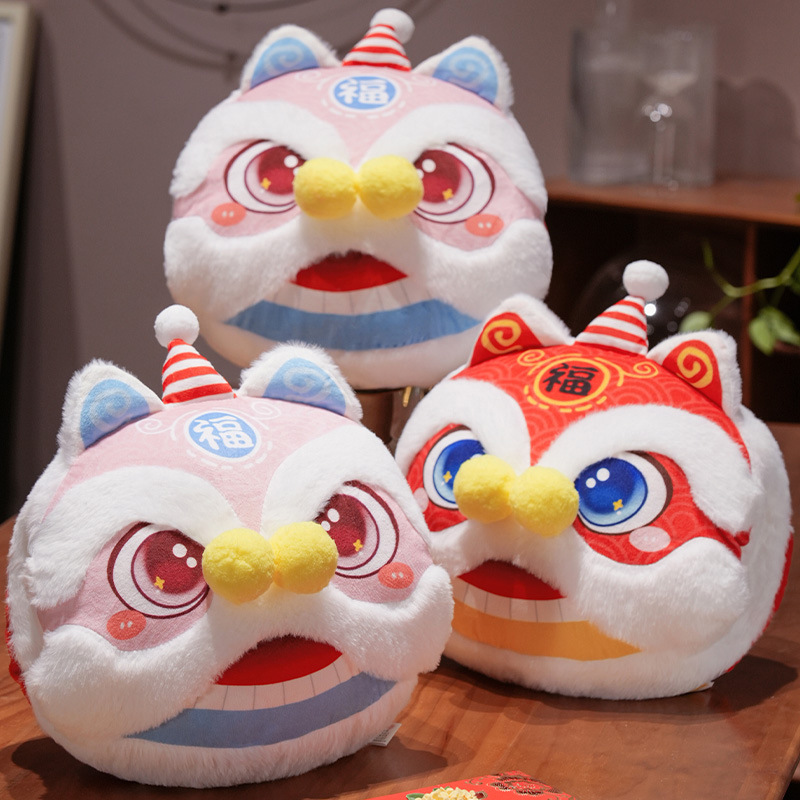 National tide despertar león otoño invierno almohada tradicional estilo nacional regalos muñeca mascota sala de estar encantadora oficina multifuncional