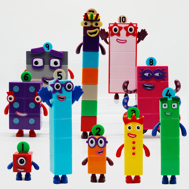 Cross-border Numberblocks Digital Blocks, Expression Figures, Card Game Figures, Educational Toys Cross-border Numberblocks Digital Blocks, Expression Figures, Card Game Figures, Educational Toys