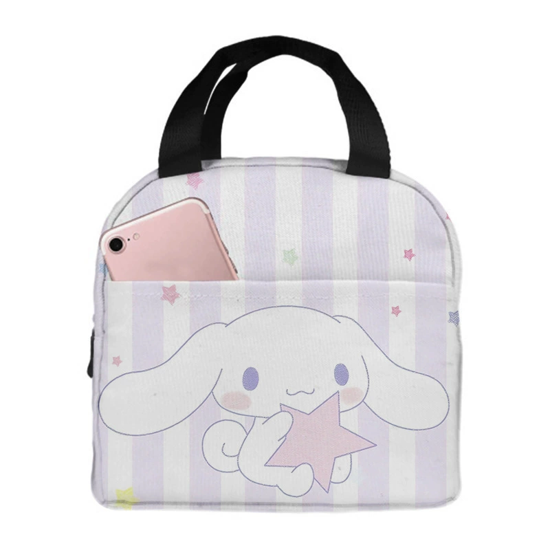 Новый 3D набор для обеда с собакой Yumui Dog с большой ушной собачкой Cinnamoroll Sanrio для учеников начальной школы. Детские сумки.
