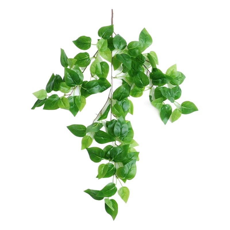 Planta artificial pared colgante hogar Decoración verde hoja vid pared