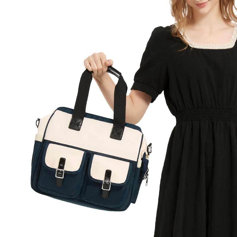2025 Large-capacity Waterproof Mom Mi Bag, a lightweight and portable baby bag for young people to carry on the shoulder and crossbody when going out undefined