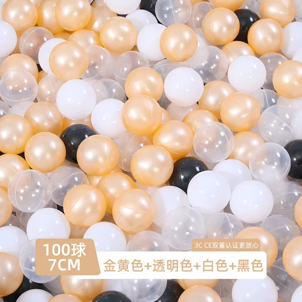 Wholesale Large 8cm Pearl Ocean Balls for Playgrounds, Colorful 7cm Macaron-Colored Thickened Ball Pit
