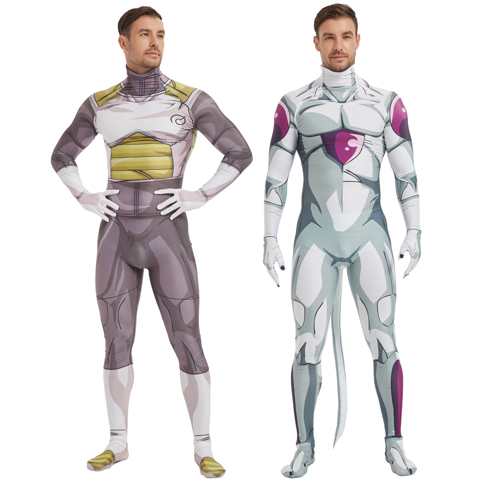 Dragon Ball Vegeta Bodysuit Performance Costume Super Saiyan Frieza Cos Anime Game Costume