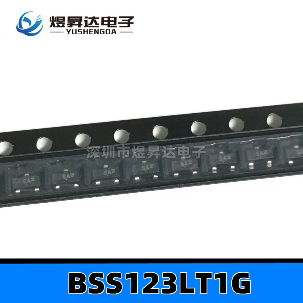 BSS123LT1G SOT23 丝印SA N沟道 耐压100V 电流170mA MOS场效应管