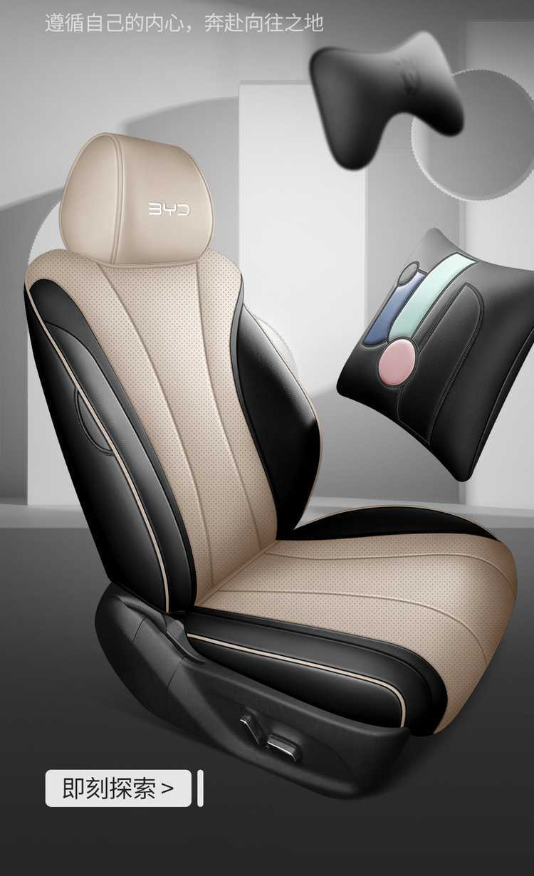 2025 BYD Dolphin seat covers, all-inclusive, four-season, special seat covers for the 2025 smart driving version Dolphin car