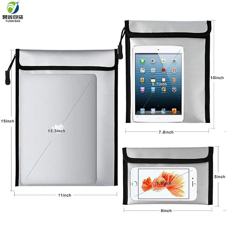 Waterproof storage bag for folders, safe passport bag
