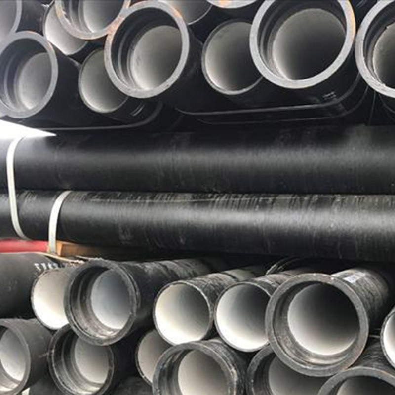 广东球墨铸铁管卡箍 Q235柔性离心铸铁管 K9级球墨管 给水工程排