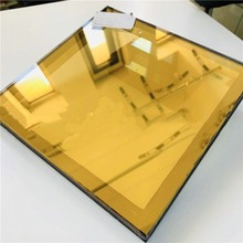 厂家供应中空幕墙玻璃 6mm金黄镀膜+12A+6白玻双钢化玻璃