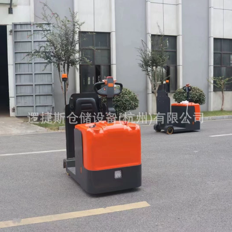 Электрическая тяговая станция вождения 2-6 тонн тягач небольшой перевалочный тягач силовой электрический прицеп