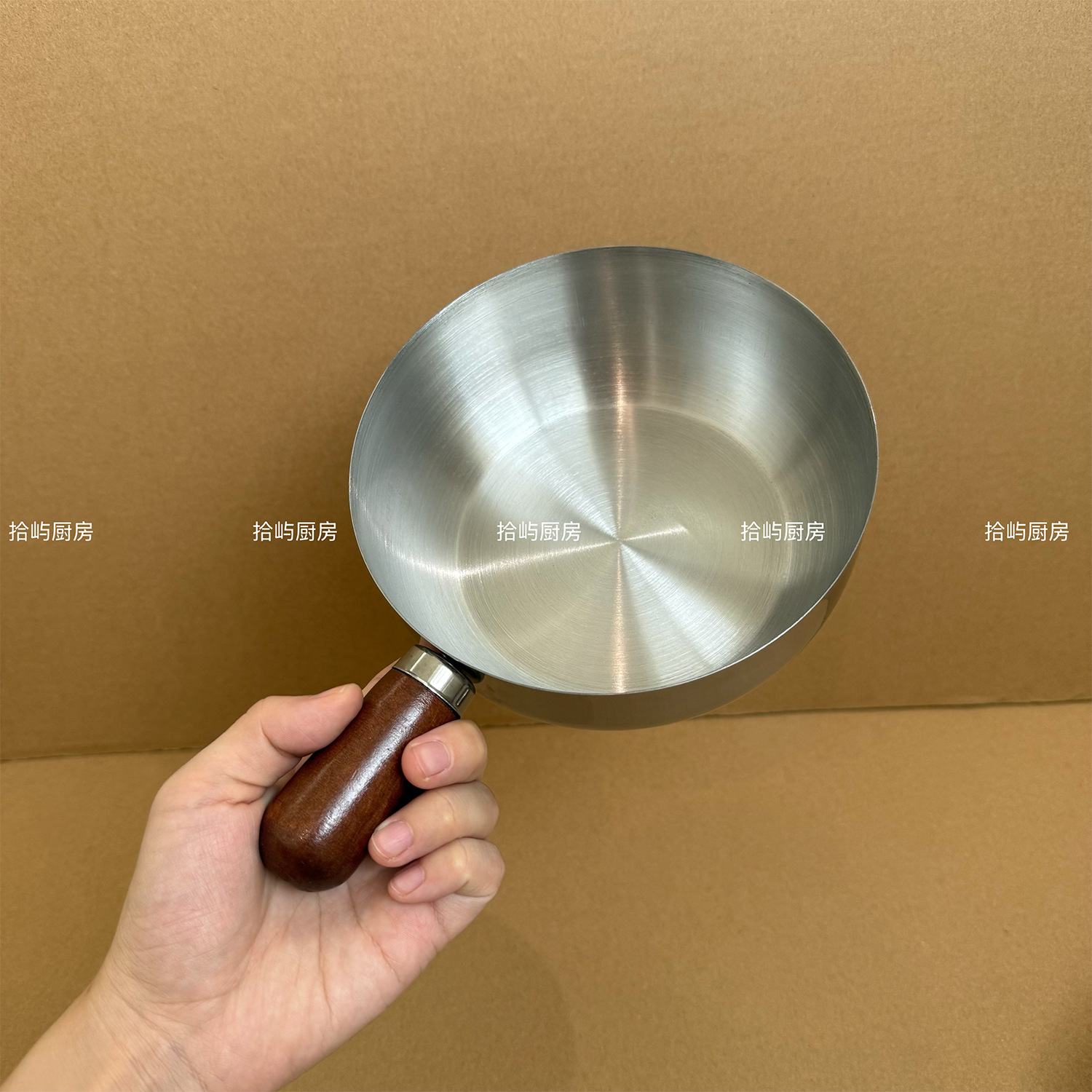 304 Stainless Steel Yukihira Pot for One Person, Suitable for Induction Cooker, Small Pot for Home Use, Noodle Cooking Pot, Milk Heating Pot, Non-Stick Pot, Baby Food Pot