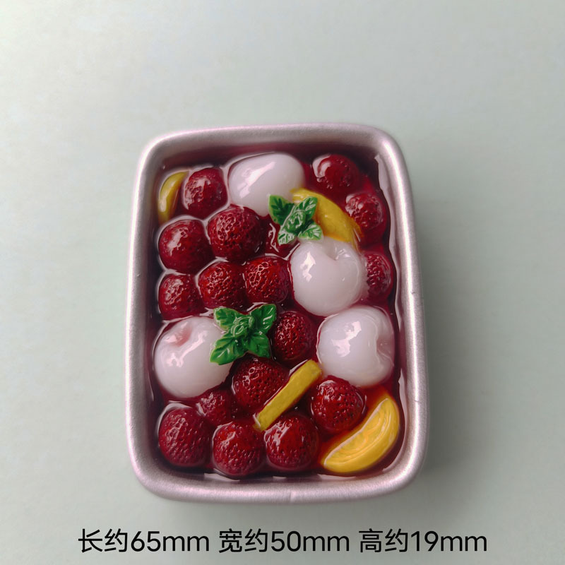 3D立体食物冰箱装饰贴