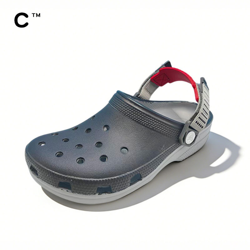 Cross Cheetah Clogs Tan Jianci's Same Model Outdoor Flat Closed-Toe Slippers, Durable and Comfortable Casual Sandals