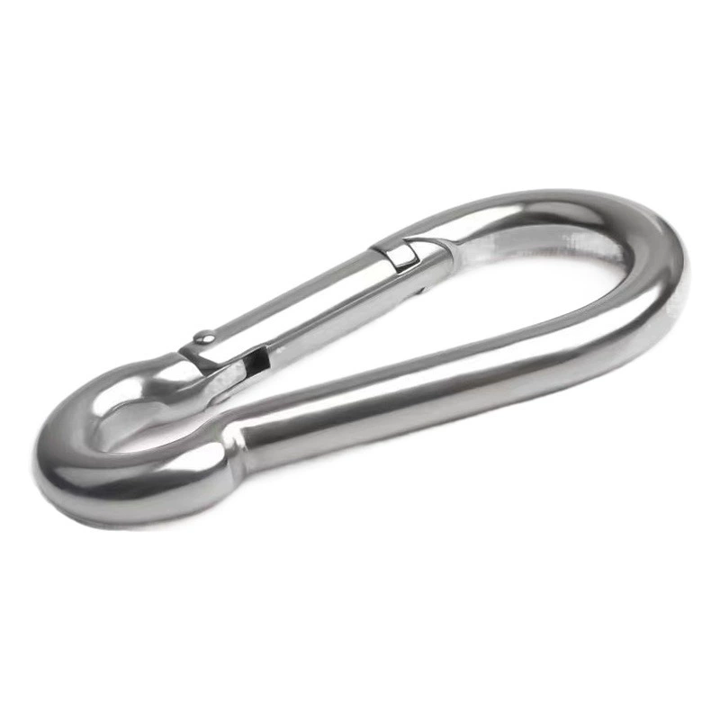 Оптовая продажа от производителя: карабин из нержавеющей стали 304, сверхпрочный пружинный крюк, для активного отдыха, в форме тыквы, для рюкзаков и бутылок для воды