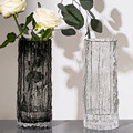 网红冰川纹花瓶家居客厅摆件水培花器插花直筒花瓶轻奢装饰花瓶高