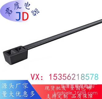 JD用于平行布线的电缆扎带117-00015 | T120RDH-PA66HS-BK