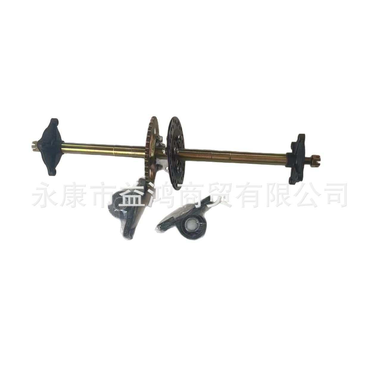 Three-wheeled four-wheel motorcycle ATV kart modification accessories 60CM-1 m rear suspension thickened rear axle rear axle