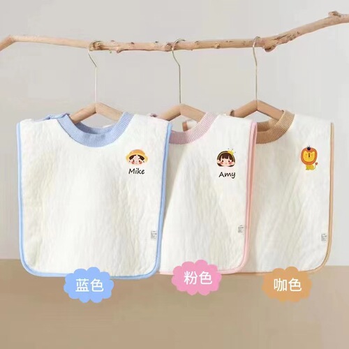 Children's washcloth, soft and absorbent, baby saliva towel, baby eating bib, infant and toddler multifunctional face washcloth