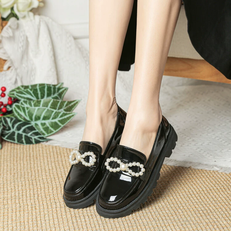 Обувь принцессы для девочек в Корейском стиле, стильная обувь для больших детей, Маленькая кожаная обувь в британском стиле для маленьких девочек, черная детская обувь для выступлений