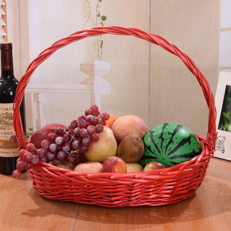 Cestas de frutas de regalo Cestas de mano Cestas de verduras Cestas de caña Cestas de regalo Cestas de huevos Cestas de bambú Cestas de flores Cestas de frutas image 2